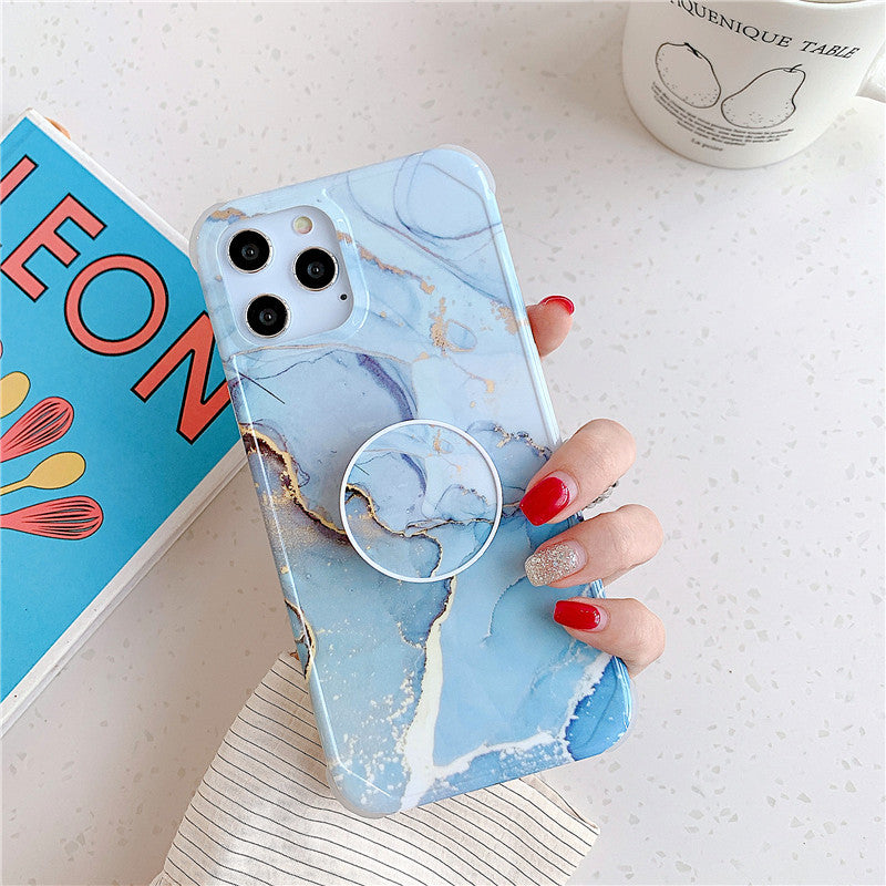Elevate Your Mobile Experience with Our Marble Pattern Protective Phone Case