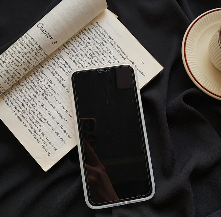 Discover the Perfect Blend of Style and Protection with Our Glitter Marble Apple Phone Case