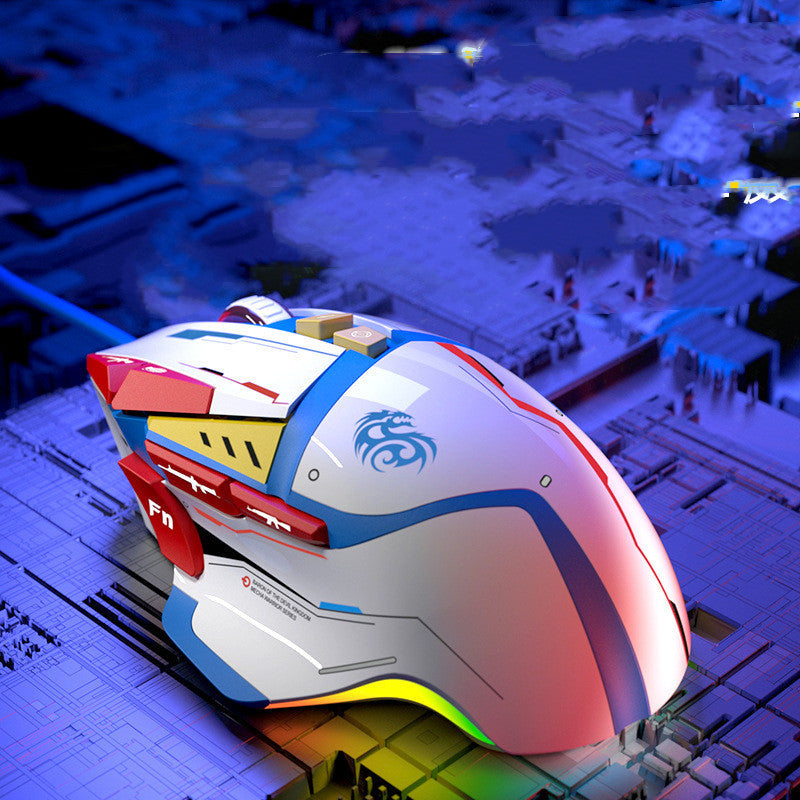 Discover the Future of Gaming with the Desktop Wired Automatic Pressure Grab Mouse