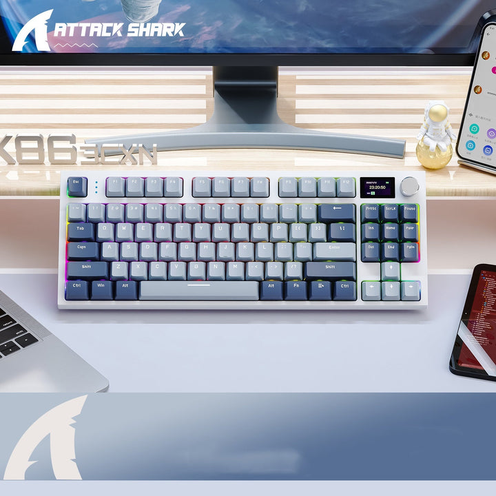 Discover the K86 Three-Mode RGB Mechanical Keyboard With Bluetooth Support